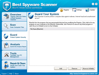 Best Spyware Scanner Blacklist