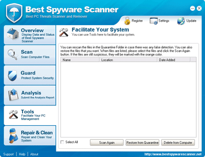 Best Spyware Scanner Quarantine Folder