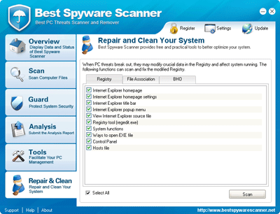 Best Spyware Scanner Registry Fix