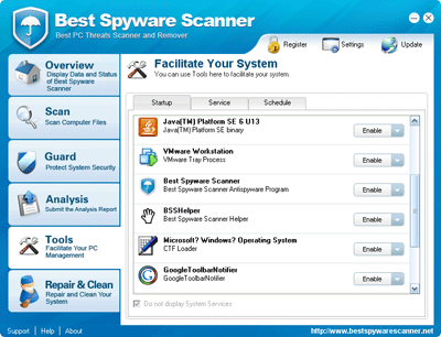 Best Spyware Scanner Startup Optimization